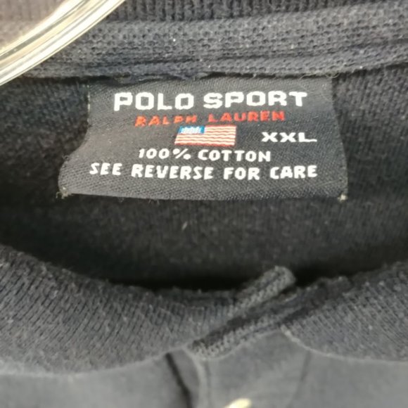 Classic Men's Black Polo XXL - Picture 4 of 5